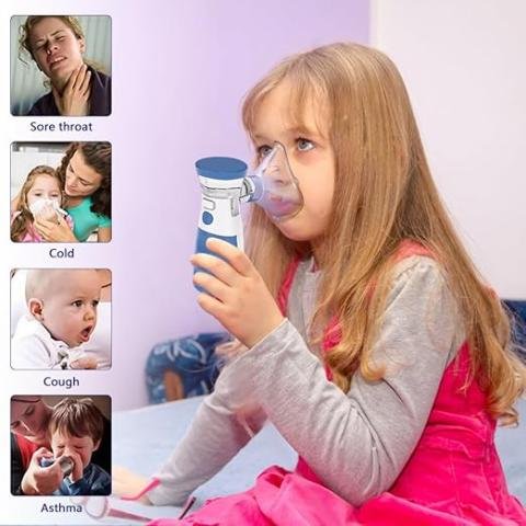 Rechargeable mess nebulizer
