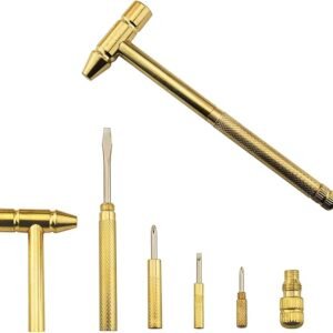 6 in 1 Mini Multifunctional Metal Hammer with Screwdriver Set
