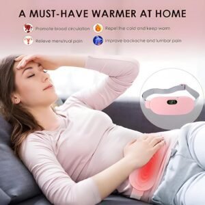 Women Period Pain Relief Device 3-Temp & 4-Massage Mode